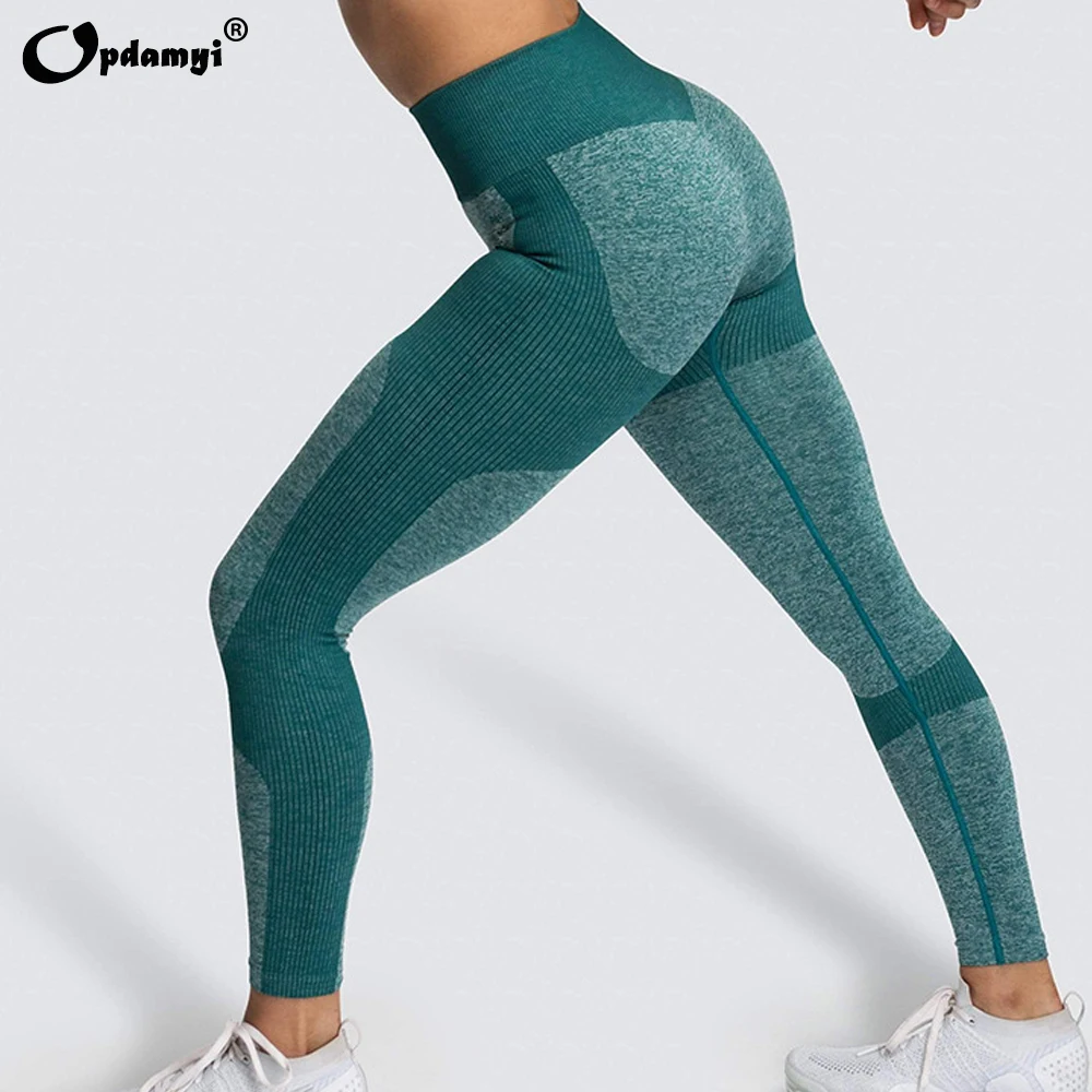 Yoga Pants High Waist Seamless Sportswear Leggings Women\'s Workout Slim Gym Fitness Running Tights Yoga Leggings Wholesale