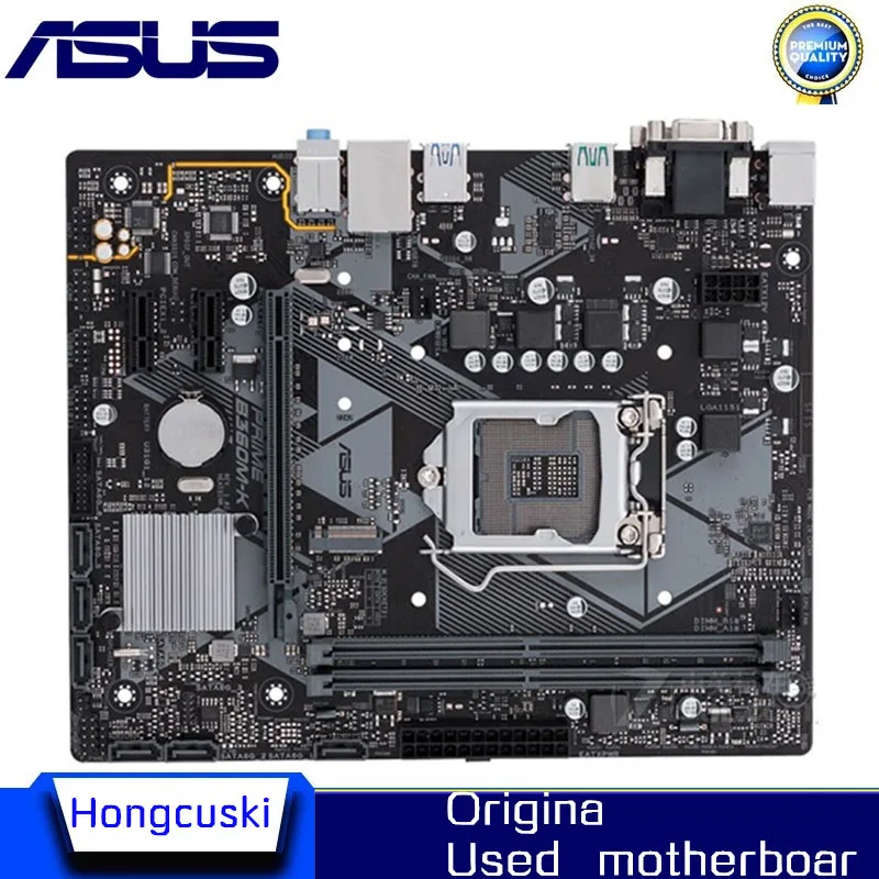 

For ASUS PRIME B360M-K Used original motherboard Socket LGA 1151 DDR4 B360 Desktop Motherboard