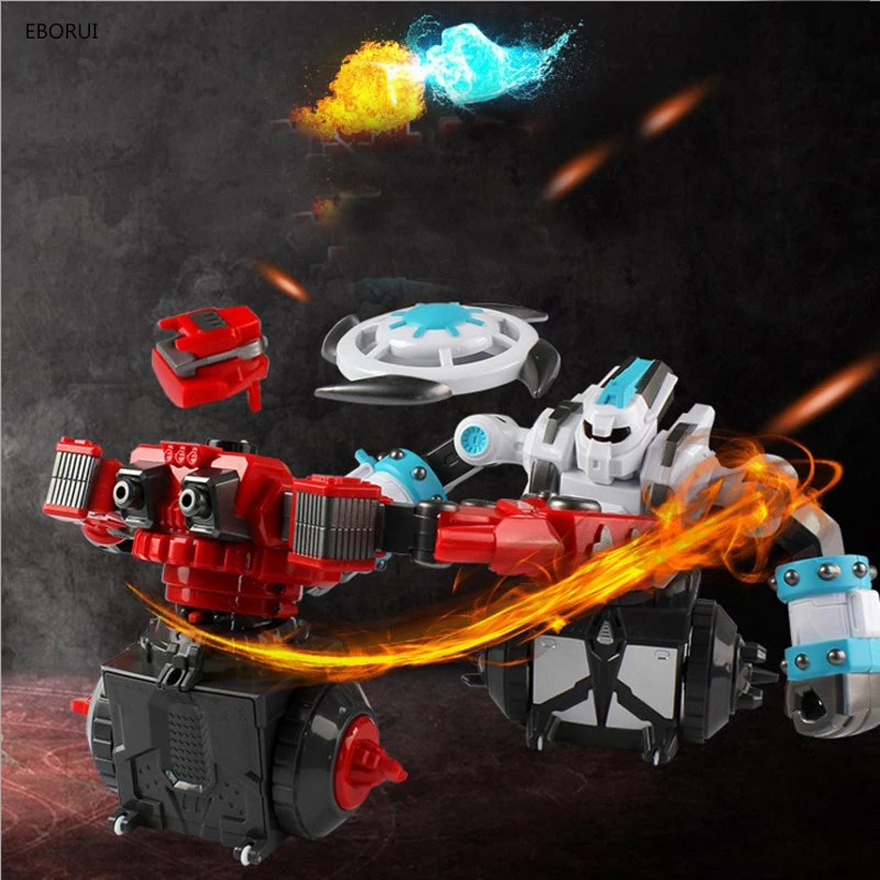 EBORUI VS07 RC Battle Robot Remote Control Battle Boxing and Fighting Robots- 2pcs Robots Included