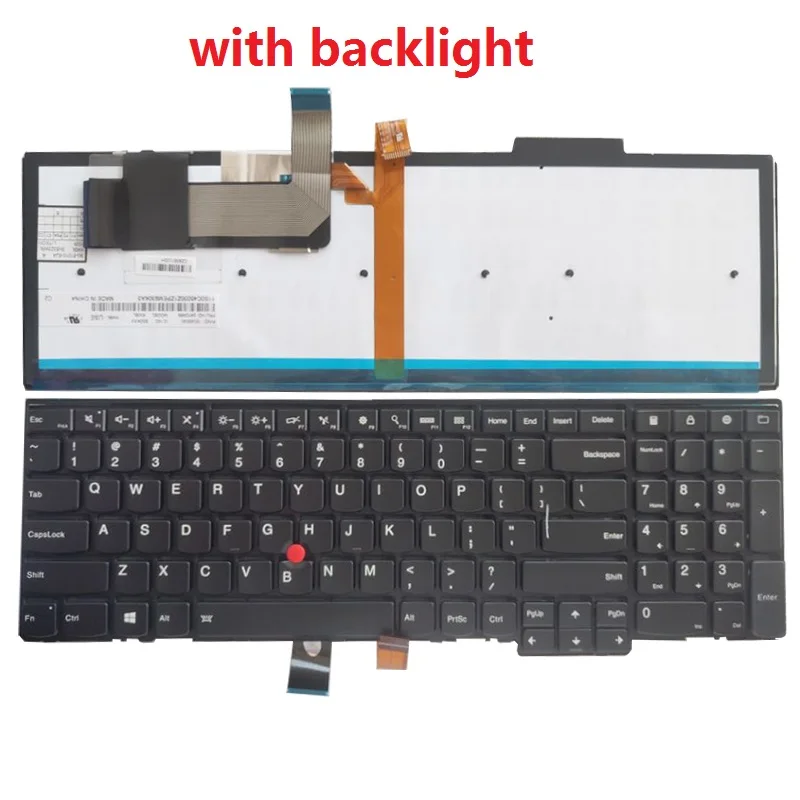 New US keyboard for lenovo IBM Thinkpad E540 E545 E531 T540 T540P T550 L540 W540 W541 W550s series US laptop Keyboard