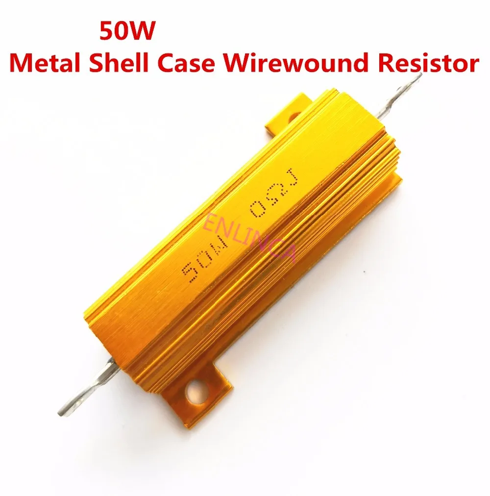 

10pcs 50W 3.9K 3K9 Wirewound Aluminum Power Metal Shell Case Resista 5%