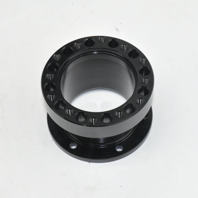 Universal Steering Wheel Hub Spacer 13MM 51MM 76MM 101MM 128MM Steering Wheel Hub Boss Kit Adapter Spacer Black