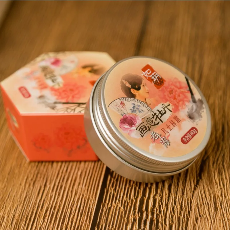 Old Shanghai Face Cream Moisturizing Nourishing Anti-Drying Refinement Brightening Repair Skin Care 80ml