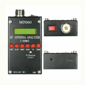 newMini60 Sark100 HF ANT SWR Antenna Analyzer Meter Bluetooth Android APP Win7