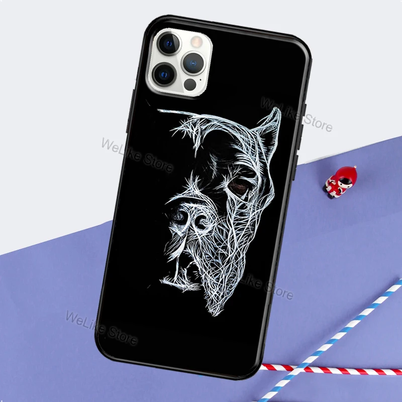 Cane Corso Italian Mastiff Phone Case For iPhone 11 13 Pro Max 12 mini 6S 7 8 Plus X XS Max SE 2020 XR Cover Coque