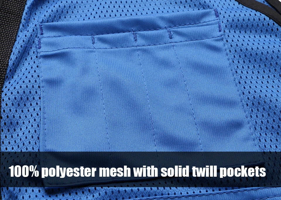 Workwear Mesh Work Vest Surveryor Vest Work Wear for Men Women