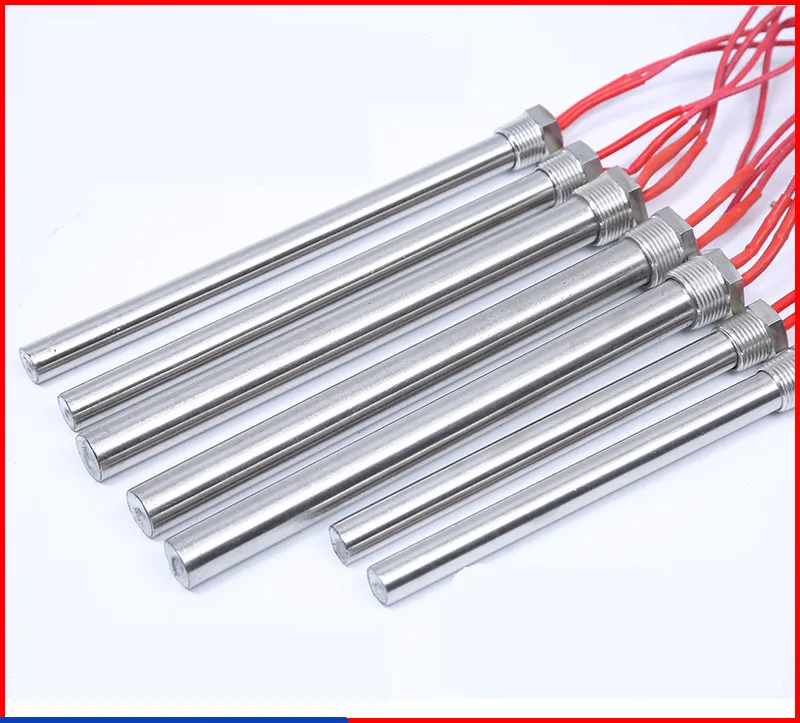 Single Head heating tube stainless steel electrical heating rod single end 220v high-power