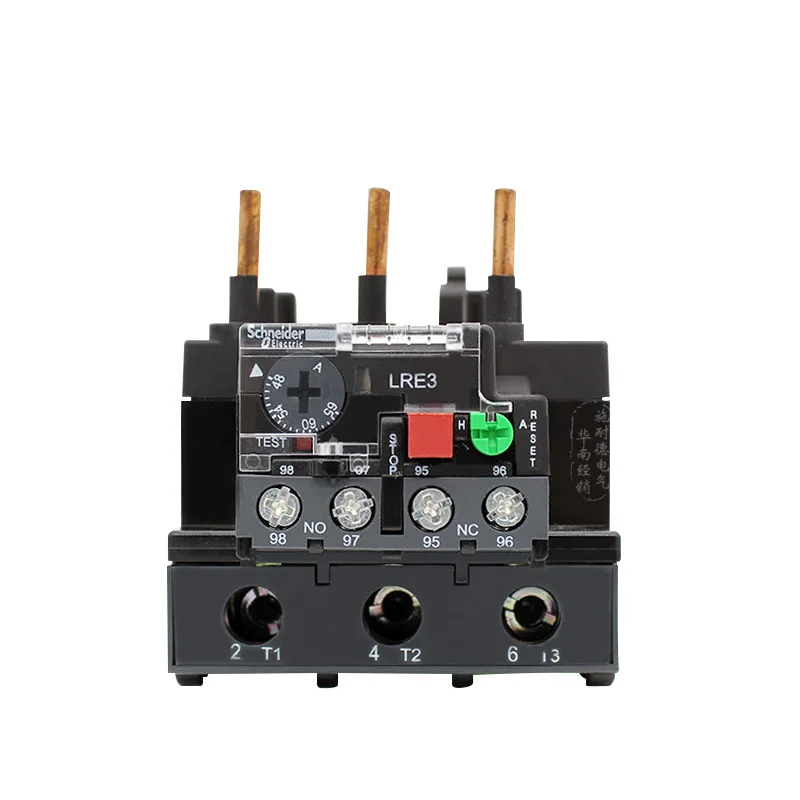 Thermal Overload Relay Temperature Protector LRE357N/LRN357N AC 37 - 50A Compatible for Contactor LC1E40-E95