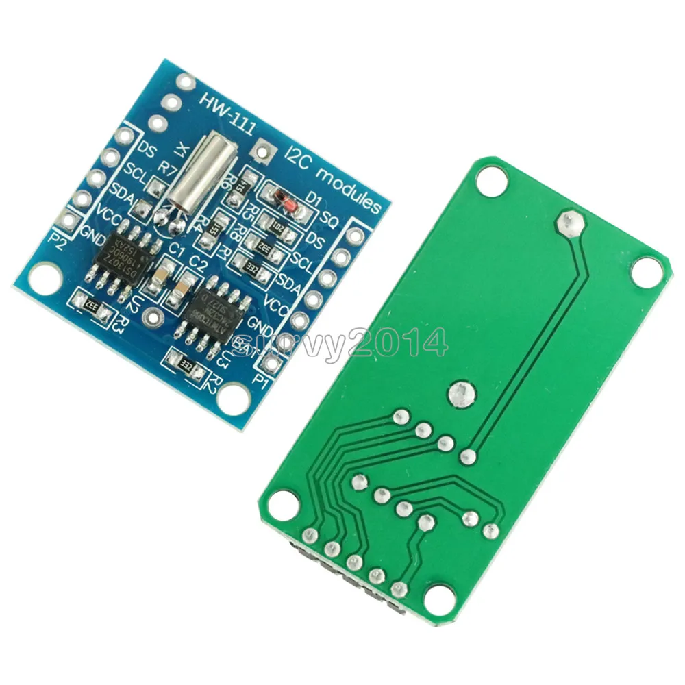 وحدة ساعة الوقت الحقيقي الجديدة DS1302 CR2032 I2C RTC DS1307 AT24C32 وحدة ساعة الوقت الحقيقي لـ AVR ARM PIC