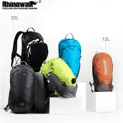 Rhinowalk Bicycle Bag 12-20L High Capacity Functional Outdoor Camping Backpack Nylon Helmet Bag For Cycling Lightweight