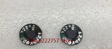 Soporte para cámara Canon EOS 600D, Cubierta superior, modo dial, modo dial, placa de identificación, parche de dial