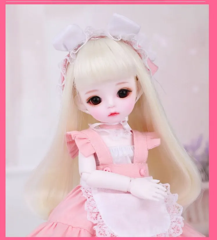 

1/6 scale nude BJD doll cute kid girl BJD/SD Resin figure doll DIY Model Toy gift.Not included Clothes,shoes,wig A0292Lina YOSD