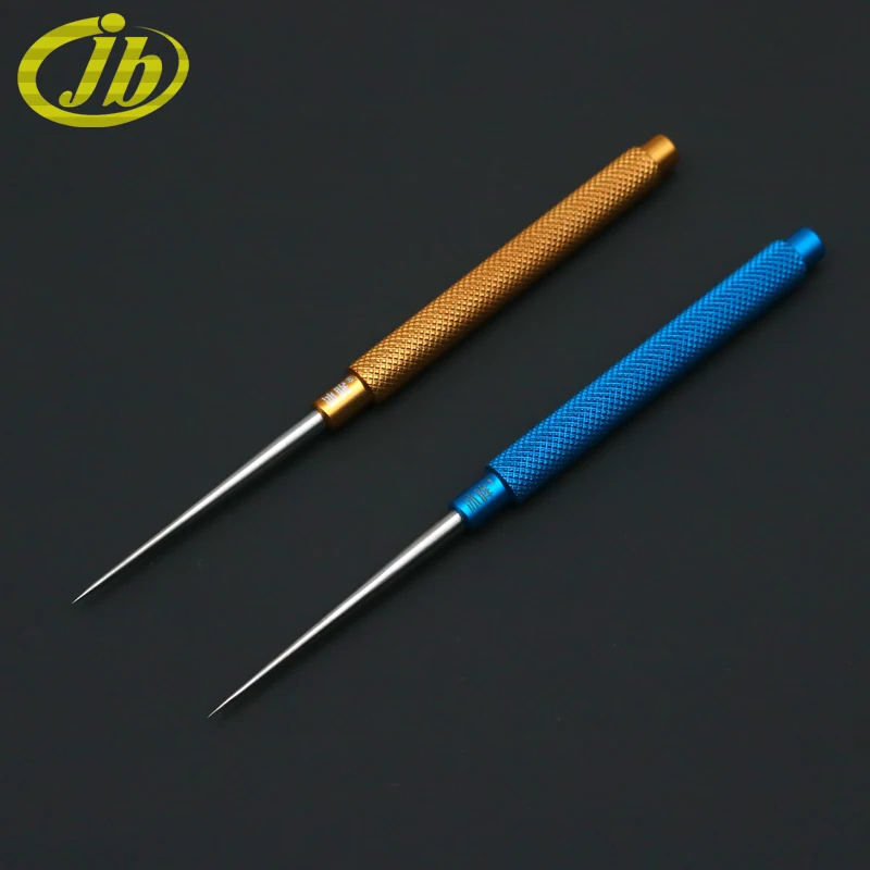 Puncture outfit stainless steel homalocephalus sharp head single-end Instruments for cosmetic plastic surgery