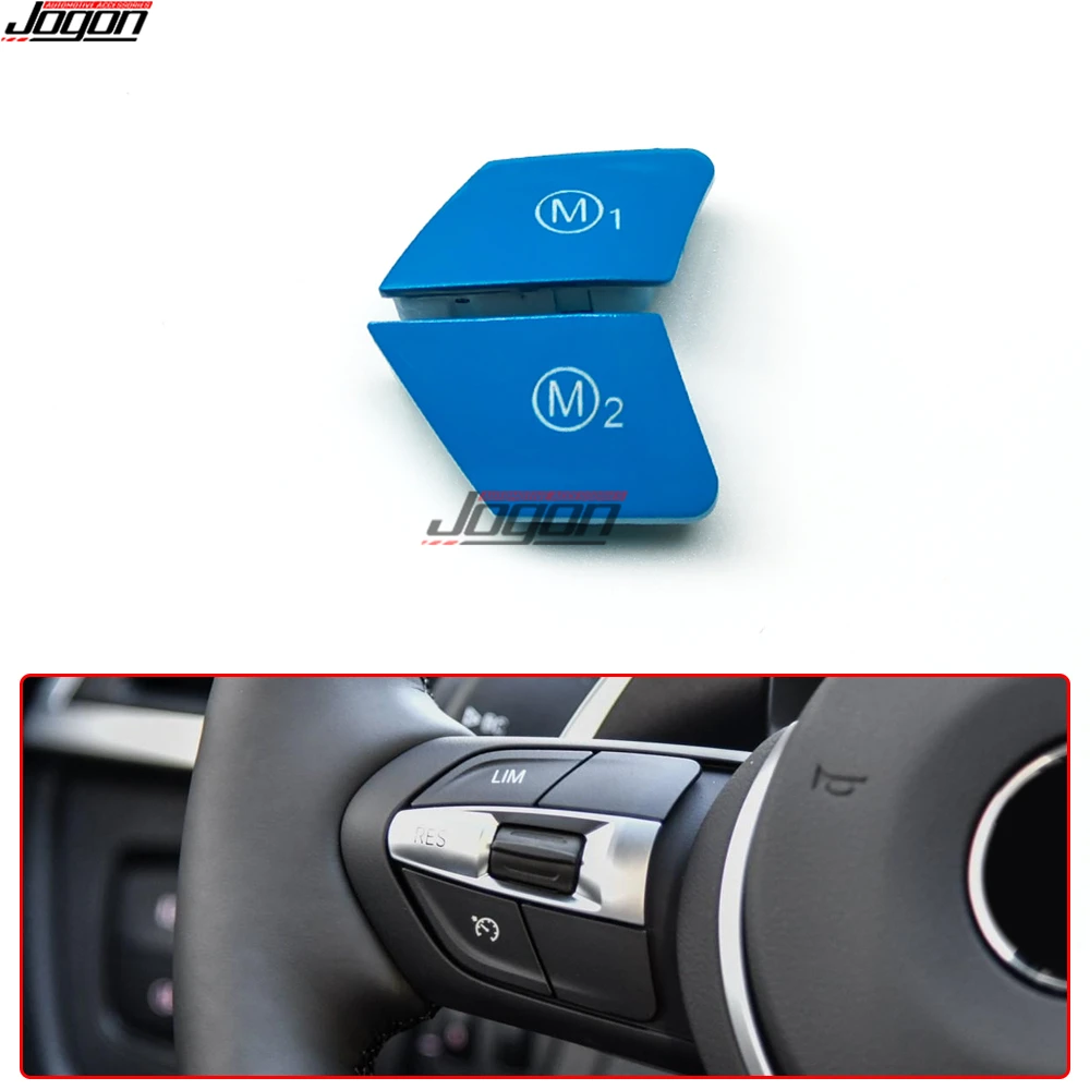 M1 M2 Push Button Trim For BMW M2 M3 M4 M5 M6 F80 F87 F82 F83 F10 Engine Start Stop Button Cover Car Ignition Trim Decoration