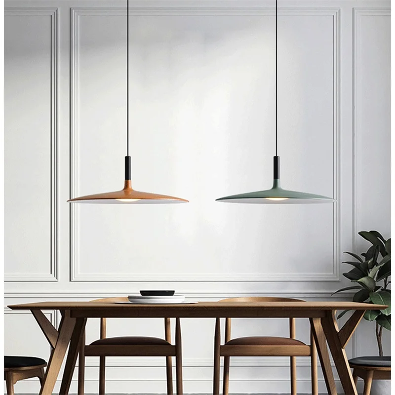 Hongcui Nordic Pendant Light Modern Simple Creative LED Lamps Fixtures For Home Decorative Dining Room