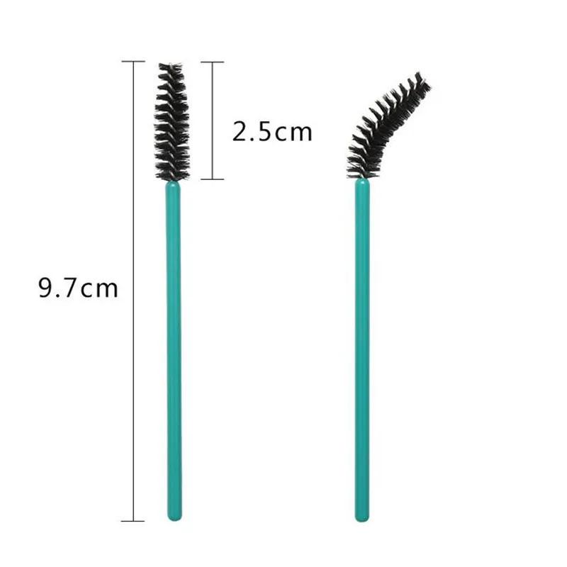 Maquiagem Cilio – pinceaux à cils jetables, baguettes de Mascara, applicateur, brosse cosmétique, outil de maquillage, 50 pièces