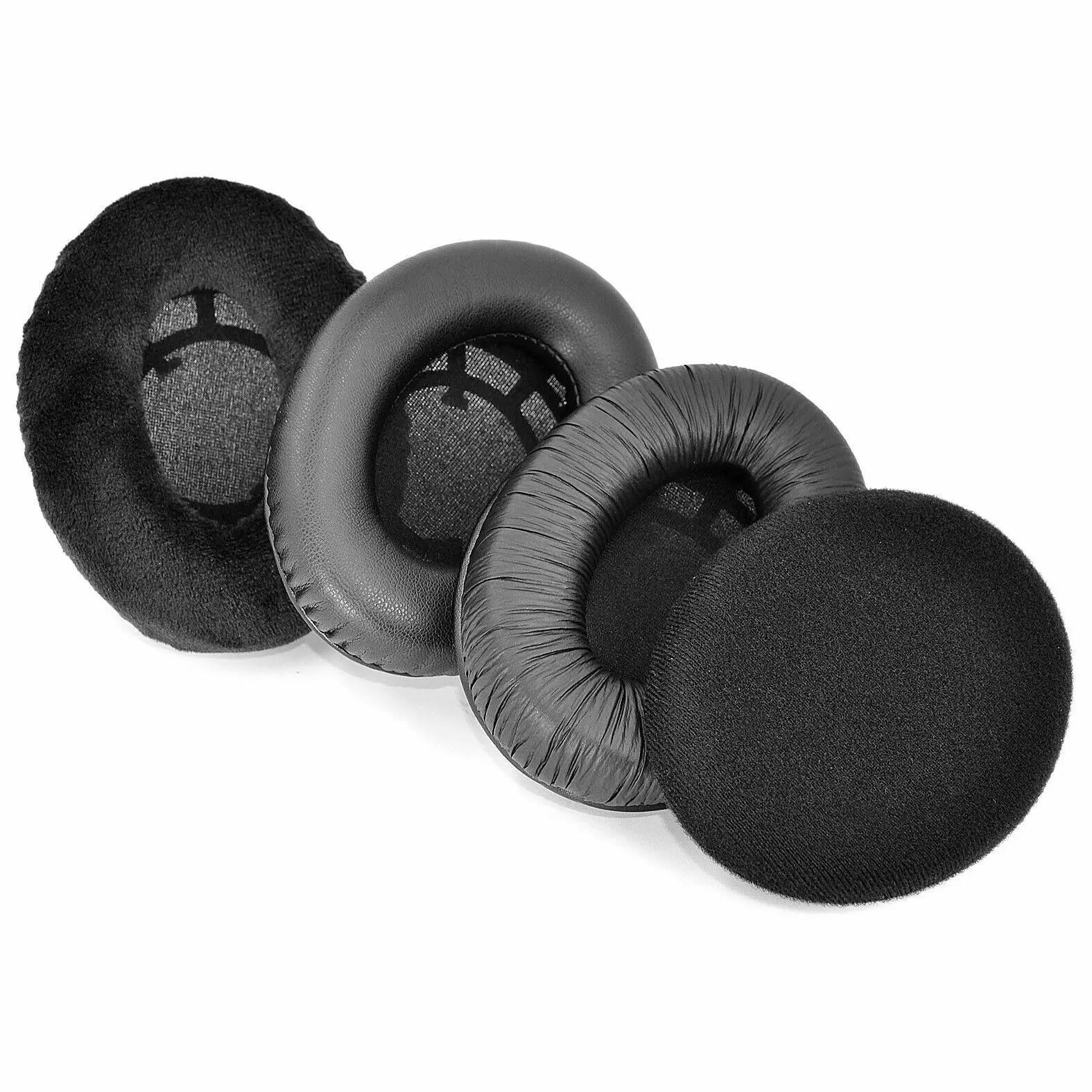 1 par macio espuma earpads almofada cobre substituição para sennheiser rs100 rs115 rs117 rs119 rs120 fone de ouvido acessórios reparação parte