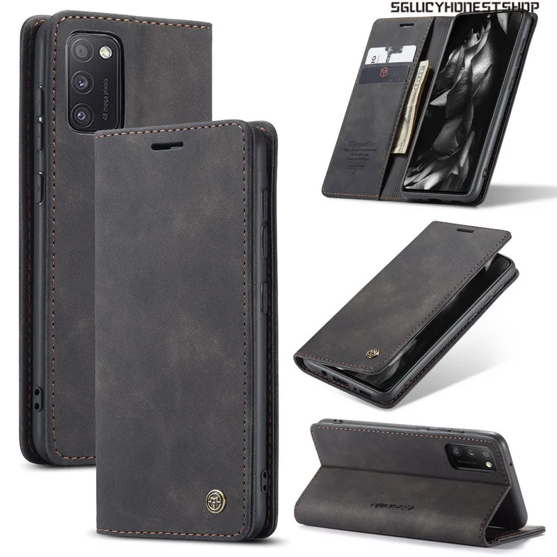 Magnetic Leather Flip Wallet Case Cover For Samsung Galaxy A52 A72 A42 A51 A71 A31 M31 A50 A70 S20 FE S10 S21 Plus Note 10 Lite