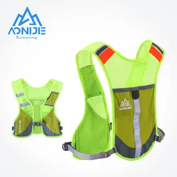 AONIJIE-Paquete de hidratación reflectante E884, mochila, bolsa, chaleco, arnés, botella de agua, senderismo, Camping, carrera de maratón