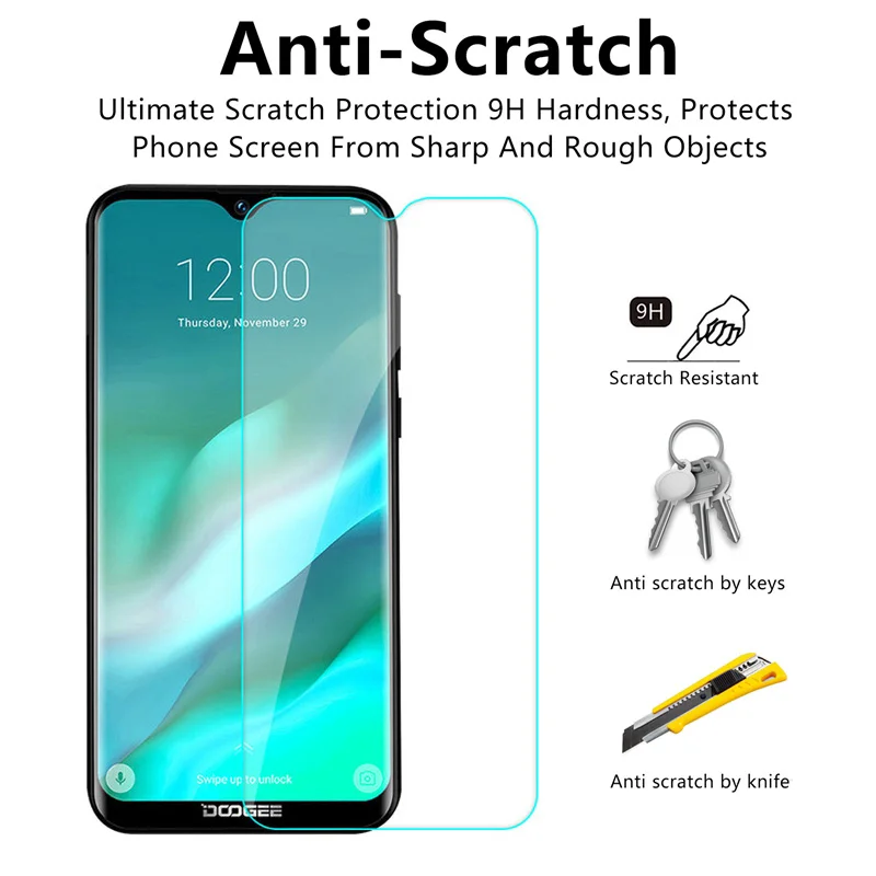 For ZTE Blade A51 A71 A3 A5 A7 A7s 2020 Tempered Glass on ZTE Blade 20 smart V10 Vita 11 Prime Screen Protector ZTE Axon 30 Pro