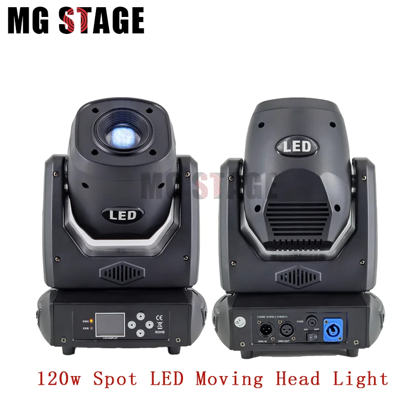 Leier Dmx Gobo 120w Spot Moving Head licht RGBW 4in1 LED dj bühne licht nacht party club strahl beleuchtung