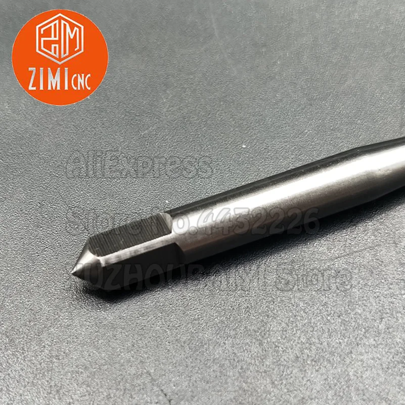 Pemotongan Benang M5 * 0.8Mm Spiral Tekan untuk Mesin Aluminium Menekan Diameter 5Mm Alat Tangan Threading Alat Sekrup ketuk Bor