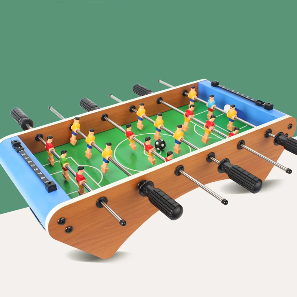 Creative Table Football Machine 6-Bar Desktop Soccer Toy Parent-Child Interactive Toy Indoor Entertainment Board Kids Sport Game