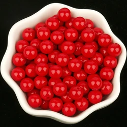 Natural Stone Beads Red Coral Round Agates Loose Spacer Beads For Jewelry Making Bracelets Needlework DIY Accessories 4-12mm