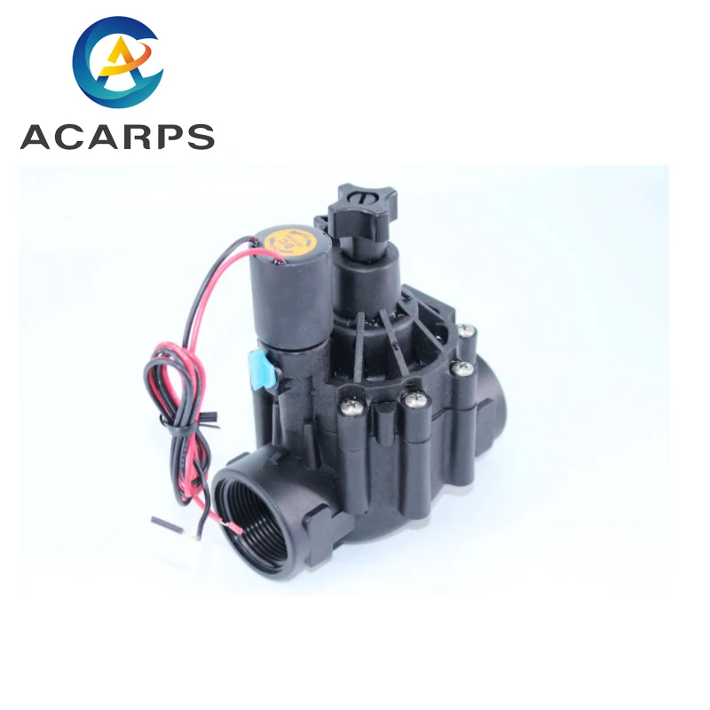 Válvula solenoide de riego para jardín, dispositivo de enclavamiento de agua de 1,5 pulgadas, 1-1/4 pulgadas, cc 22v0, 110v, 24v, 12v, DN40, DN32