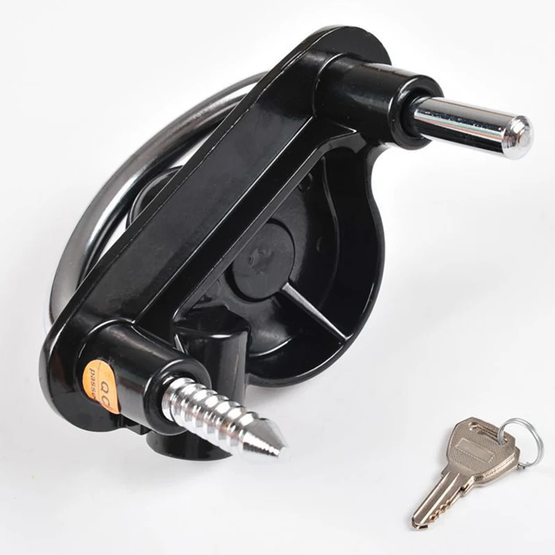 1 Pcs Universal Anti-Theft Lock Hitch Coupling Lock Trailer Parts Tow Ball Caravan Camping Anti Theft Trailer Accessories view 6