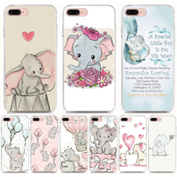 For Elephone E10 A5 Pro Case Soft TPU Cartoon Elephant Back Cover For Elephone U2 Phone Case