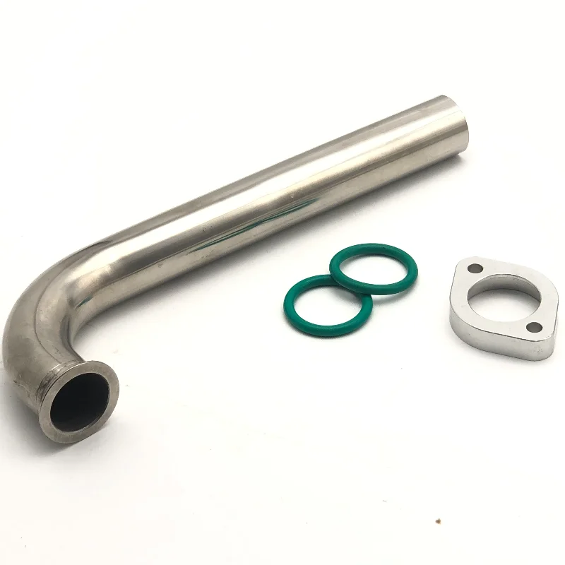 RC Boat 90 Degree or 100 Degree Exhaust Pipe Header for 26CC 27.5CC 29CC 30cc QJ Zenoah BWS Engines Parts