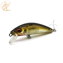 Thritop New Minnow Fishing Bait Hard Lure 5 Various Colors 10.5G 70MM TP110 High Quality Hooks Bass Pike Lure Tackle Accessories
