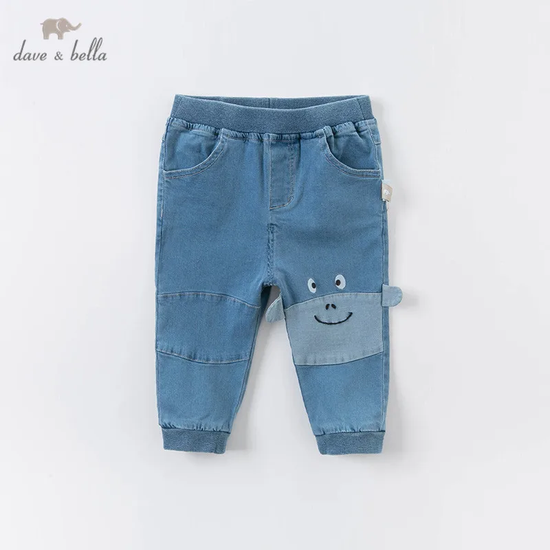 

DBW14081 dave bella autumn baby boys fashion cartoon pockets pants children full length kids pants infant toddler trousers