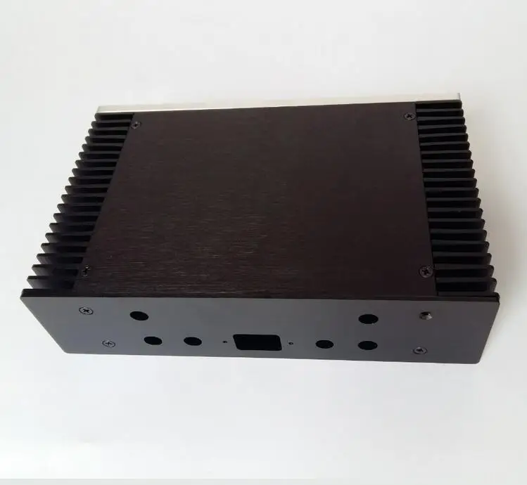 Aluminum chassis 2607 short body heat dissipation power amplifier chassis