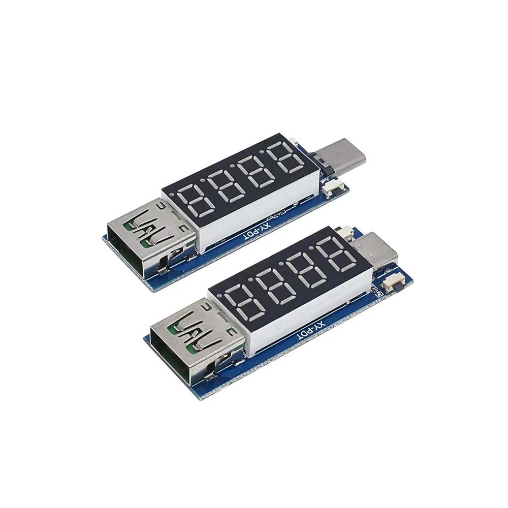 Type-C PD decoy module Quick charge trigger module DC digital display voltage ampere meter Test instrument Support PD2.0 PD3.0