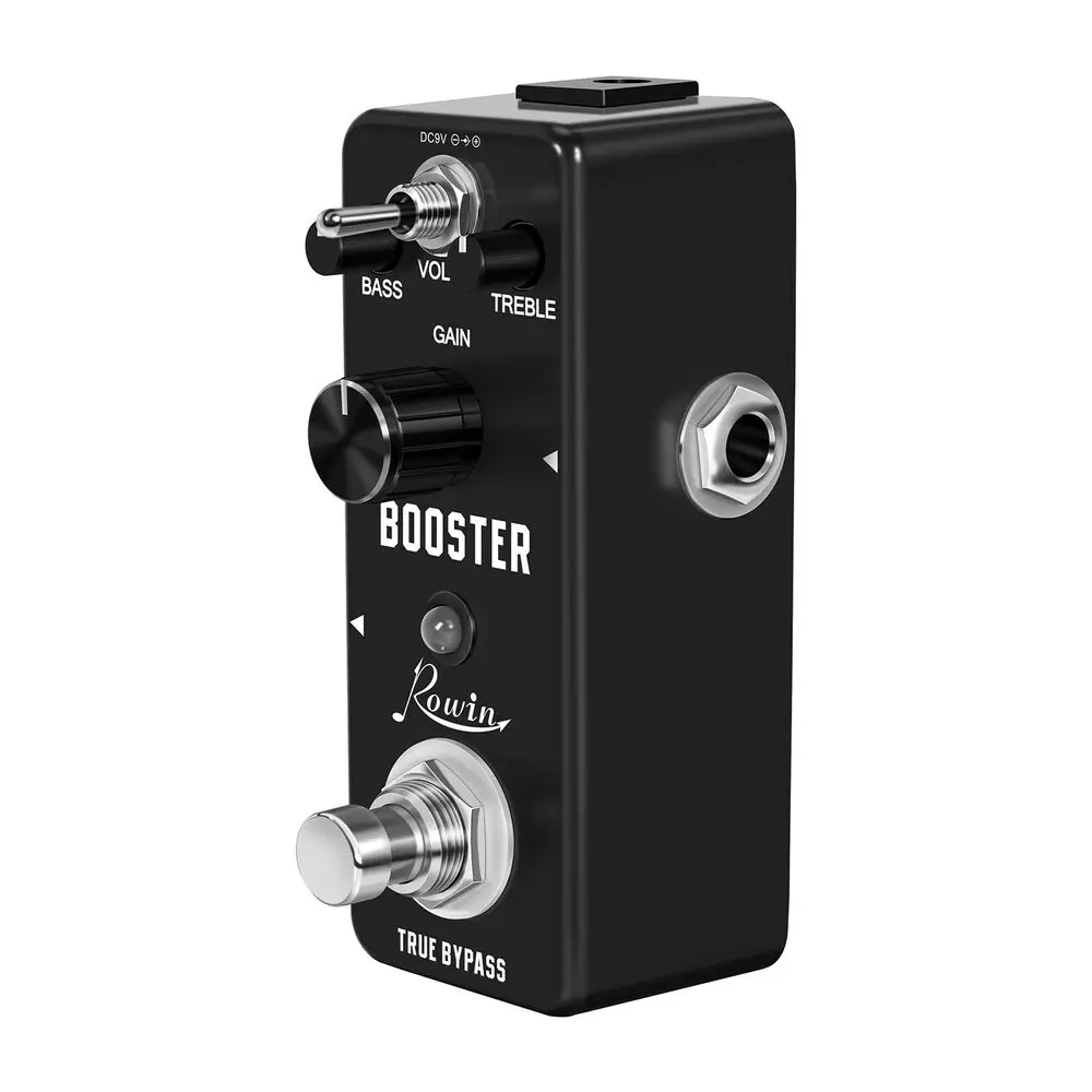 LEF-318 Booster Gitarre Reinem Booster Boost Wirkung Pedal Analog w/ True Bypass Gitarre Teile Zubehör Zubehör Pedal Fuzz