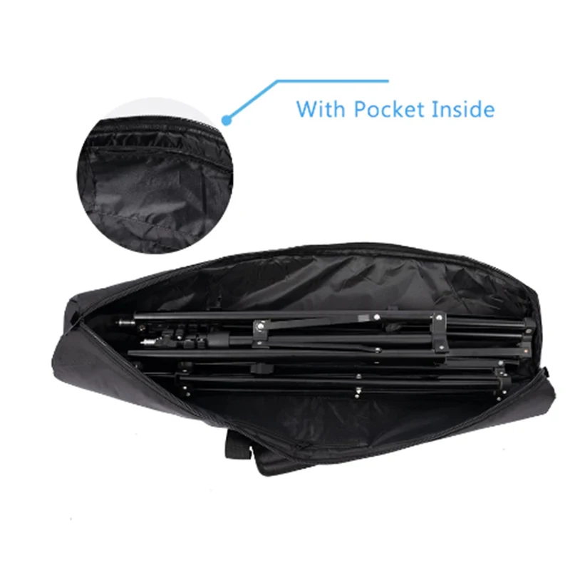 55-120cm Light Stand Bag Professional Tripod Monopod Camera Case Carrying Case Cover Bag Fishing Rod Bag Photo Bag