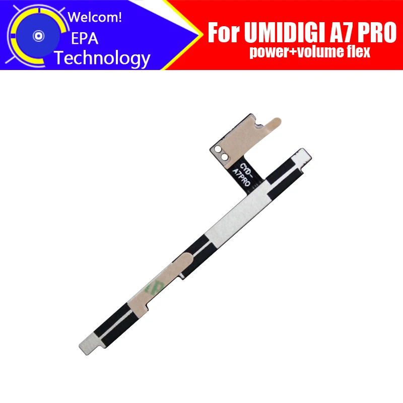 

UMIDIGI A7 PRO Side Button Flex Cable 100% Original Power + Volume Button FPC Wire Flex Cable repair accessories for A7 PRO.