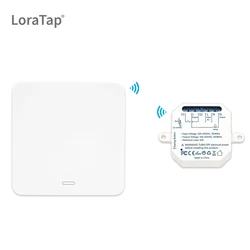 LoraTap Wireless Switch Lighting Remote Control Home Improvement RF 433 Kinetic Wall Switch No Cables Needed Easy Installation
