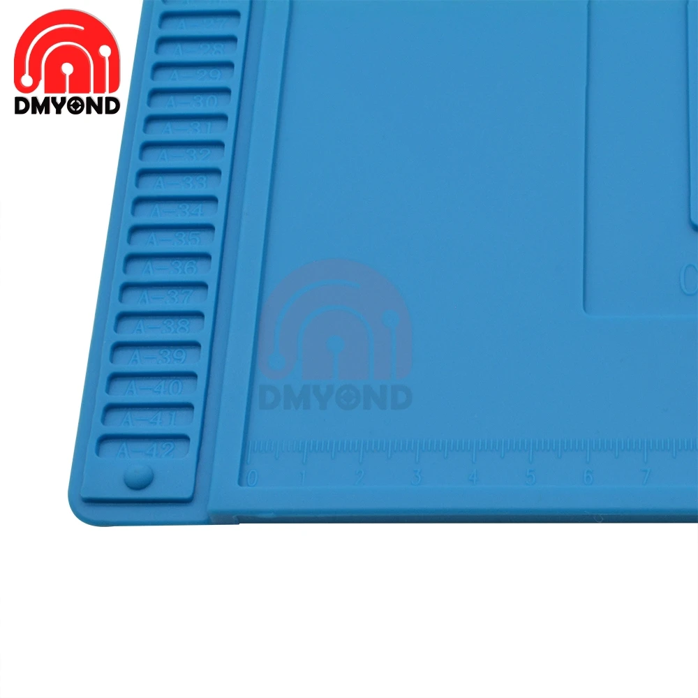 ESD Heat Insulation Working Mat Heat-resistant BGA Soldering Station Repair Insulation Pad Silicone Pad Maintenance Platform