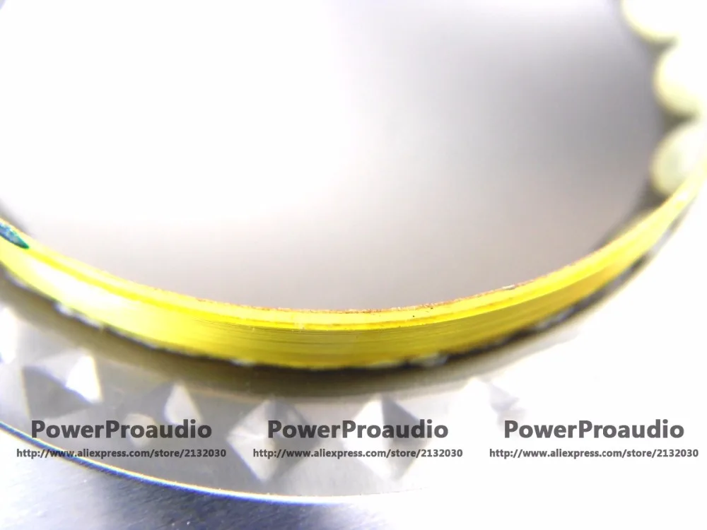 4 peças 2425,2527,2426,4604,2420 j,2426j, 2427j, diafragma 8 ohm vc 44.4mm fio plano de alumínio puro