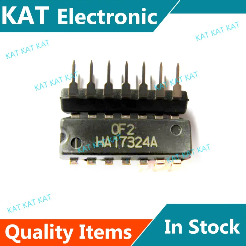 5 unids/lote HA17324A DIP-14, amplificador operativo Quad