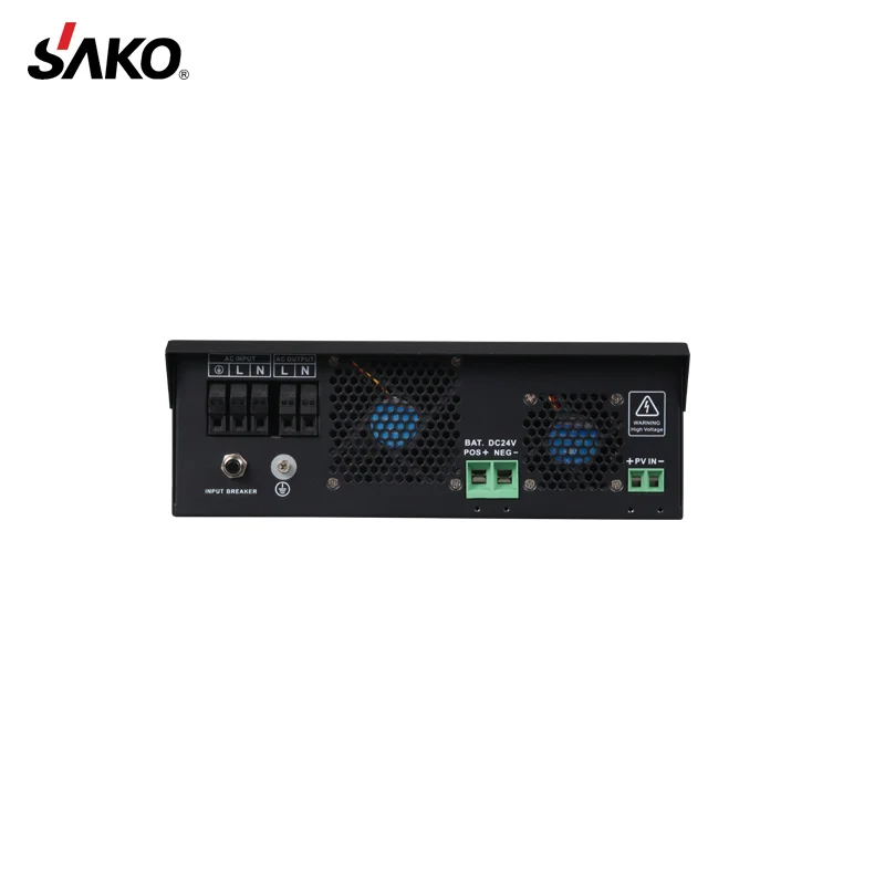 Solar Emeragency Back Up 24V Dc To Ac Pv Inverter Home 1KVA 1KW 220V Hybrid Inversor Control Charger Off Grid Power Inverter