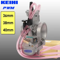 P.W.M Racing Carb 34 36 38 40 42mm Carburetor For HondaYamahaSuzukiKawasakiKtm Motorcycle Scooter UTV ATV Dirt Bike mx offroad