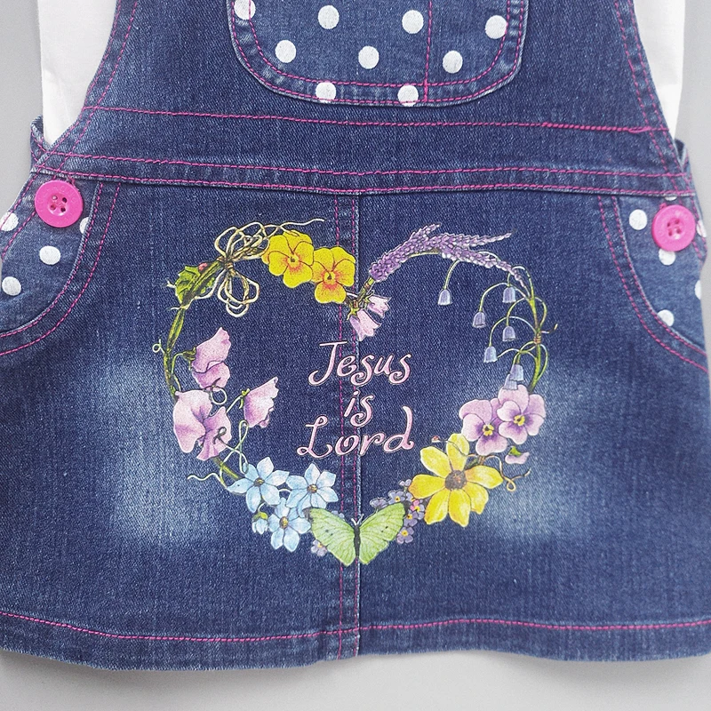 IENENS Summer Sundress Baby Girls Suspender Girls Dress Overalls 3-6 Years Kids Straps Denim Dress Children Clothing Clothing