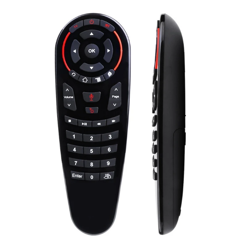 Wireless Voice Control Sensing Air Remote Mouse for X96q、G30、PC、Pk、G10s、G50s Set-top Box,33 Key Voice Wireless Device