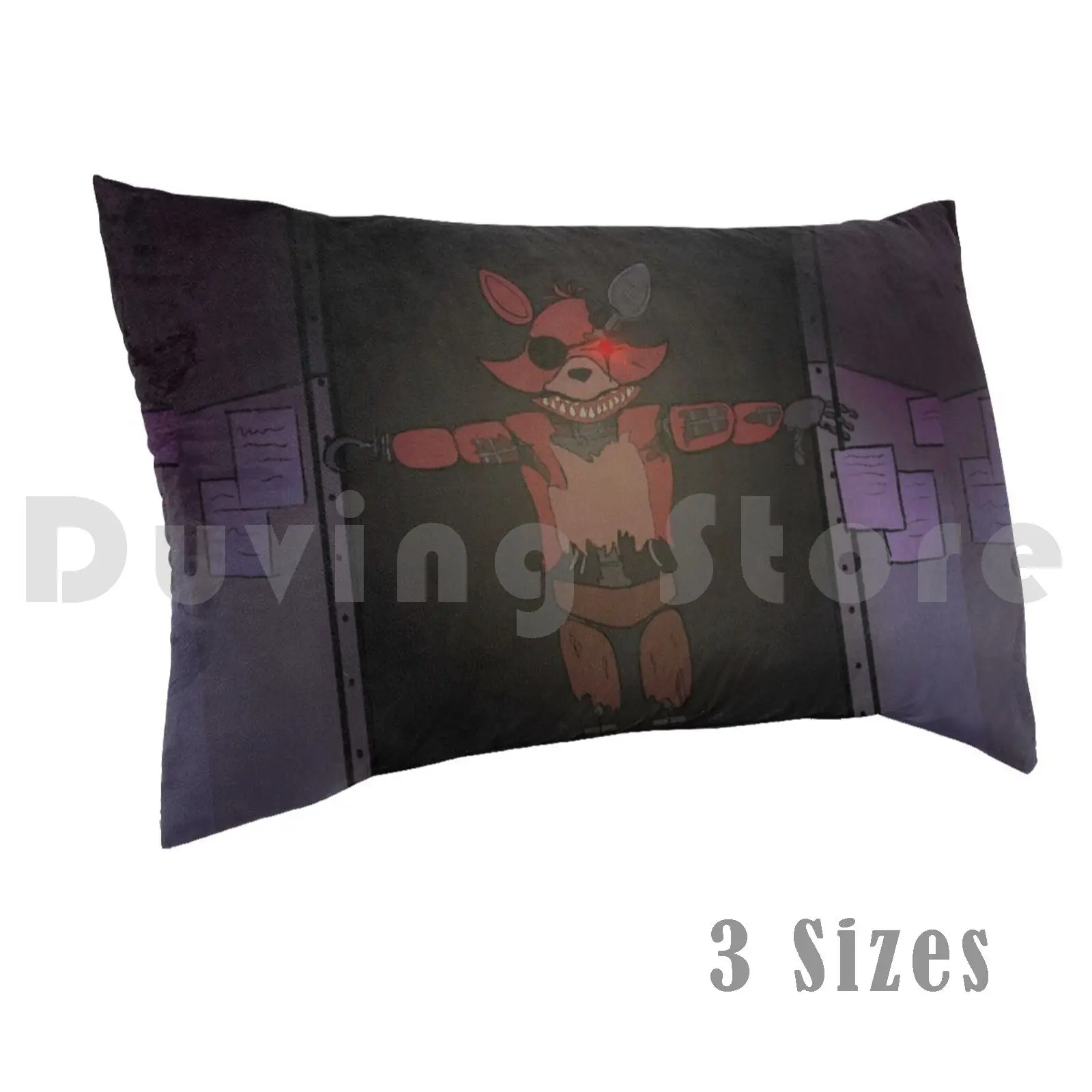 Foxy T-Posing In Hallway Pillow Case 20*30 Inch Fnaf Five Nights At S Foxy Fnaf 2 Foxy Fnaf Withered