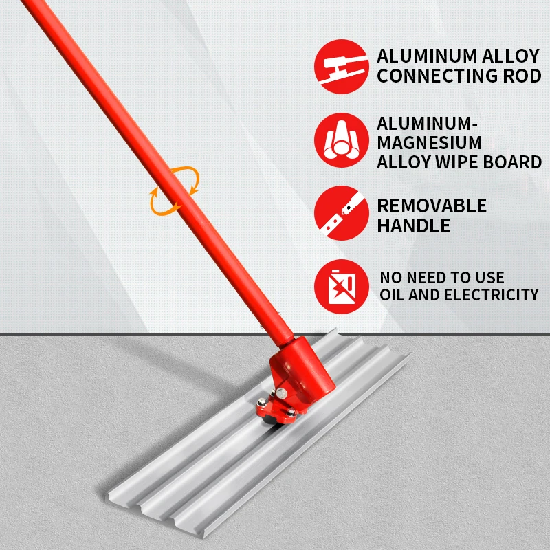 120cm/150CM concrete large trowel, light-receiving lengthening, manual push-pull screed leveling, cement road leveling machine,