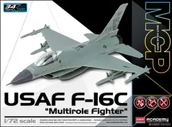 Academy AC12541 1/72 USAF F-16C 